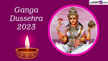 Ganga Dussehra 2023 Greetings & Messages in Hindi: Wishes, HD Images, WhatsApp Status and Wallpapers To Celebrate the Day River Ganga Descended to Earth