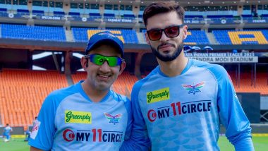 'Treat People the Way…..' Naveen-ul-Haq Shares Cryptic Message As he Posts Picture With Gautam Gambhir on Instagram, LSG Mentor Reacts