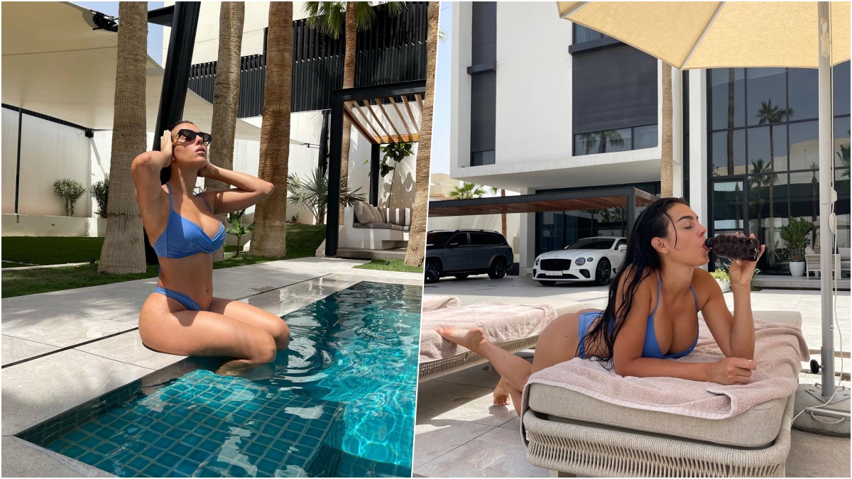 Cristiano Ronaldo's XXX-Tremely Hot Girlfriend Georgina Rodriguez Posts  Barely-There Bikini Snaps in Riyadh, Sparks Controversy on the Internet  (View Hot Pics) | ðŸ‘ LatestLY