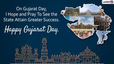 Gujarat Day 2023 Wishes, Greetings & HD Photos: Send WhatsApp Quotes, Messages, Wallpapers and SMS To Mark the Statehood Day of the 'Jewel of Western India'