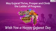 Gujarat Day 2023 Images & HD Wallpapers for Free Download Online: Wish Happy Gujarat Foundation Day With WhatsApp Status Messages, Quotes, Greetings and Photos