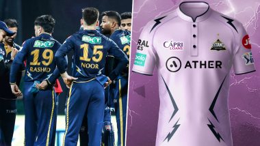 Gujarat Titans to Wear Lavender-Coloured Jerseys Against Sunrisers Hyderabad in IPL 2023, Here's Why