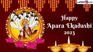 Apara Ekadashi 2023 Images & HD Wallpapers for Free Download Online: WhatsApp Greetings and Quotes for Hindu Festival Dedicated to Trivikrama Form of Lord Vishnu