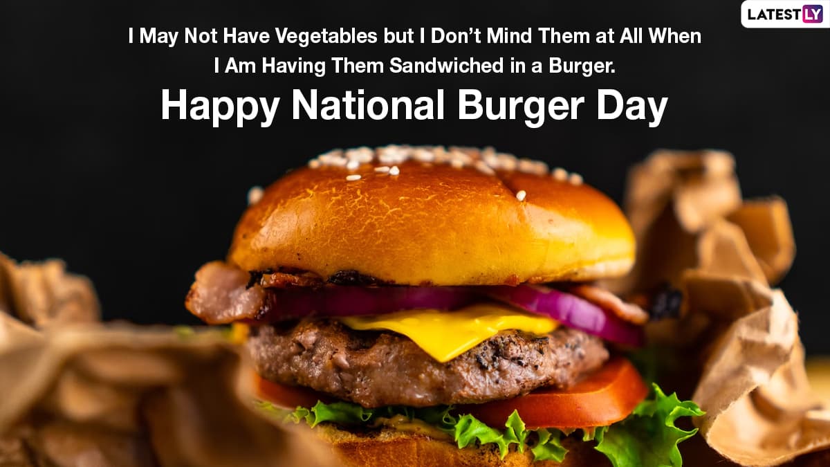 National Hamburger Day 2023 Quotes & Wishes WhatsApp Messages