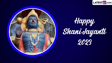 Shani Jayanti 2023 Images & HD Wallpapers for Free Download Online: Wish Happy Shani Dev Jayanti With WhatsApp Status, Messages and Greetings
