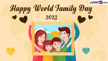 Happy Family Day 2023 Wishes & Greetings: WhatsApp Status, Facebook Messages, GIF Images and HD Wallpapers for International Day of Families