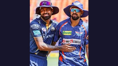 Hardik Pandya and Krunal Pandya Become First Brothers to Captain Their Teams Against Each Other, Achieve Unique Feat in GT vs LSG IPL 2023 Match