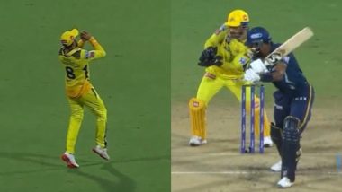 MS Dhoni Successfully Plots for Hardik Pandya’s Dismissal During GT vs CSK IPL 2023 (Watch Video)