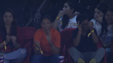 Indian Women's Cricket Team Captain Harmanpreet Kaur Attends PBKS vs MI IPL 2023 Match at PCA IS Bindra Stadium (See Pic)