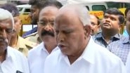 'BJP Workers Need Not be Panicked by These Results&rsquo;, Says BS Yediyurappa After Party Suffers Defeat in Karnataka Assembly Elections 2023 (Watch Video)