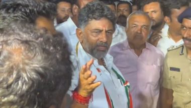 Jayanagar Election Result 2023: Ruckus at Counting Centre Over Recounting of Votes Following Sowmya Reddy's Reported Victory, DK Shivakumar Arrives at Scene (Watch Videos)