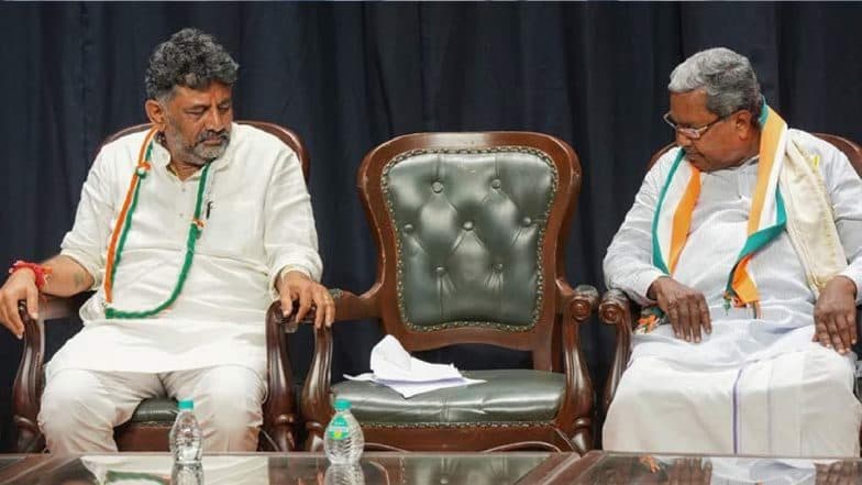 Siddaramaiah To Be New Karnataka CM, DK Shivakumar His Solo Deputy, Announces Congress; Oath Taking Ceremony on May 20 (Watch Video)