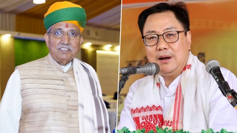 Arjun Ram Meghwal Replaces Kiren Rijiju As New Law Minister After Modi Government Reshuffles Cabinet