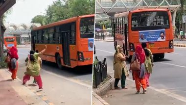 DTC Buses Not Halting for Women? Delhi CM Arvind Kejriwal Promises Strict Action After Video Showing DTC Bus Driver Not Stopping Vehicle for Female Passengers Goes Viral