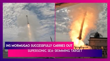 INS Mormugao: Indian Navy Guided Missile Destroyer Demonstrates Successful Engagement Against Sea-Skimming Supersonic Target