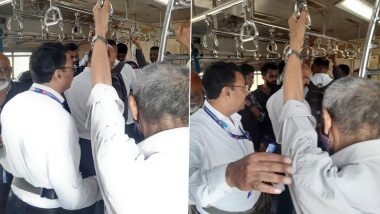 'Travel With Valid Ticket and in an Authentic Coach': Central Railway Conducts 'Special Checks' In Disabled Coach of Mumbai Local Train, 14 Ticketless and Unauthorised Passengers Booked
