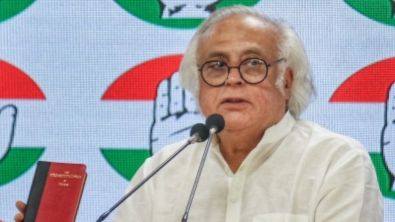 Jairam Ramesh Condemns Ramesh Bidhuri’s Remarks After BJP MP Calls Danish Ali ‘Terrorist’ in Lok Sabha, Demands Strictest Punishment (Watch Video)