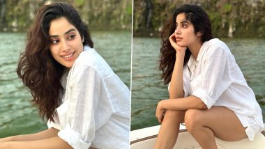 Janhvi Kapoor Drops Pics From Her Tropical Vacay! Actress Sports White Shirt and Shows Off Her No-Makeup Avatar in These New Photos