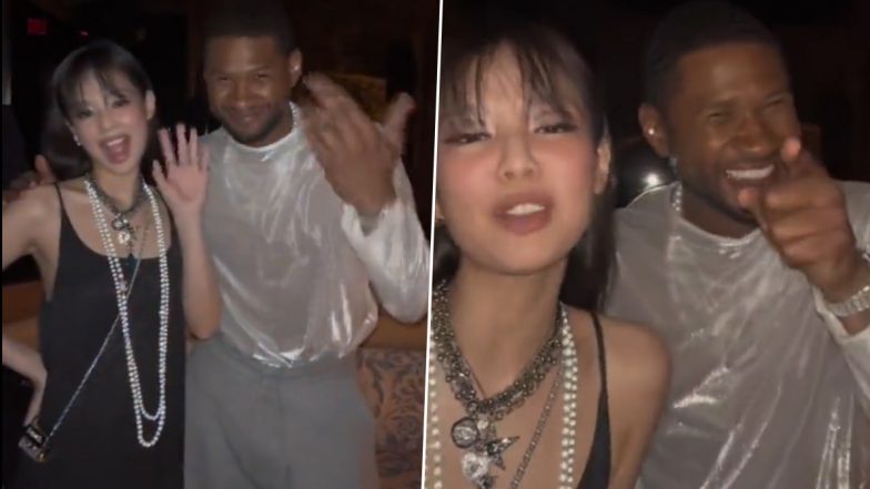 IT'S HAPPENING: BLACKPINK's Jennie and Usher's interaction at