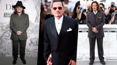 Johnny Depp at Cannes 2023: Stylish Looks of Jeanne du Barry Actor at 76th Cannes Film Festival Are Giving Major Fashion Goals (View Photos)
