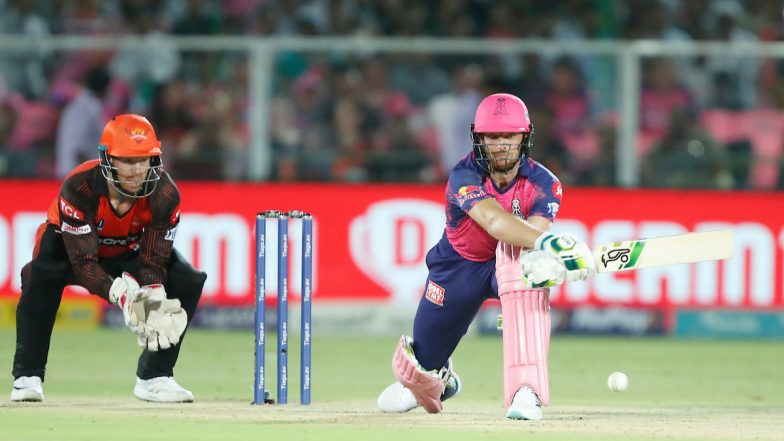 Jos Buttler Wicket Video: Rajasthan Royals Batsman Misses Out on Hundred, Gets Dismissed for 95 During RR vs SRH IPL 2023 Match