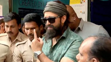 Karnataka Assembly Elections 2023: KGF's Yash Casts His Vote, Actor Wants Politicians and Parties to Perform Their 'Fundamental' Duties Appropriately