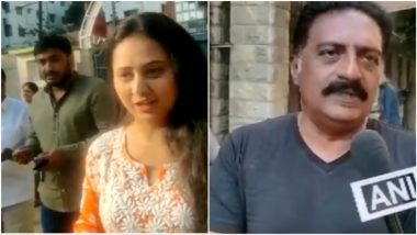 Karnataka Assembly Election 2023: Actress Amulya and Prakash Raj Cast Their Votes in Bengaluru (Watch Videos)