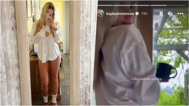 World's Sexiest Volleyball Player' Kayla Simmons Dares an 'Almost' Wardrobe  Malfunction With Shirt Selfie Making Fans Go Crazy!