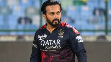 Kedar Jadhav Introduced As Royal Challengers Bangalore's Impact Player, Replaces Mahipal Lomror in MI vs RCB IPL 2023 Match