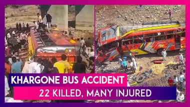 Khargone Bus Accident: 22 Killed, Many Injured After Bus Falls Off Bridge In Madhya Pradesh