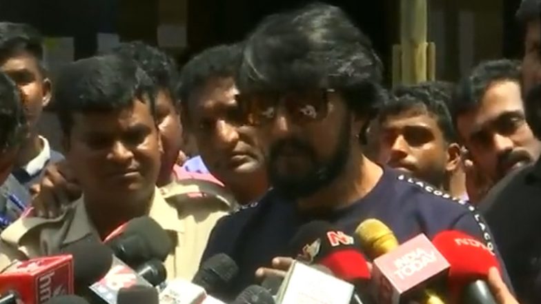 Karnataka Assembly Elections 2023: Kannada Actor Kiccha Sudeep Casts Vote in Bengaluru, Says 'It's My Responsibility' (Watch Video)