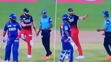 Virat Kohli vs Naveen-ul-Haq: From Shoe Dust to Gautam Gambhir Jumping In, Here's What Transpired in Ugly Spat Between RCB Star, LSG Player and Mentor