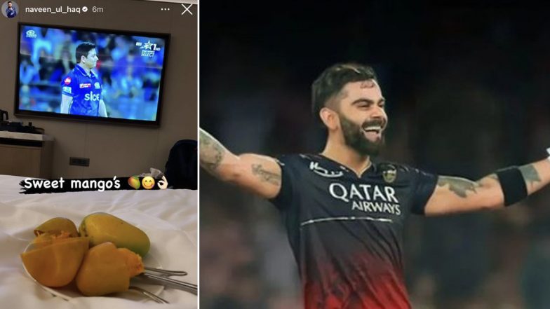 Kolkata Police Uses Naveen-ul-Haq's 'Sweet Mangoes' IG Story and Virat Kohli's Century To Spread Awareness On Wearing Helmet, Tweet Goes Viral