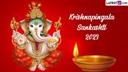 Krishnapingala Sankashti Chaturthi 2023 Date and Time: Know Tithi, Shubh Muhurat and Puja Vidhi of the Auspicious Day