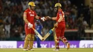 IPL 2023: Liam Livingstone, Jitesh Sharma Power Punjab Kings to 214/3 Against Mumbai Indians