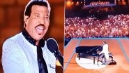 King Charles III Coronation Concert: Lionel Richie Makes Crowd Dance to the Tunes of 'All Night Long' (Watch Videos)
