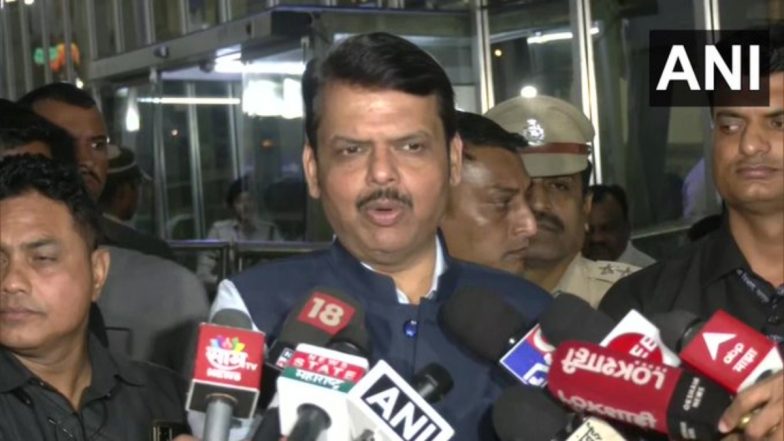 Opposition Meeting in Patna Video: Devendra Fadnavis Takes Swipe at Opposition Parties, Says 'All Dynast Parties Are Forging Alliances To Save Their Families'