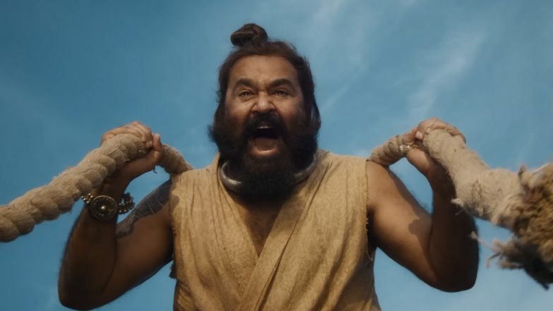 Malaikottai Vaaliban: Mohanlal Is Super Strong in New Footage From Lijo Jose Pellissery's Film (Watch Video)