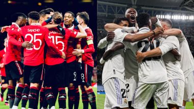 Real Madrid 2-0 Manchester United, Club Friendly 2023: Jude Bellingham, Joselu Score to Help Los Blancos Seal Victory