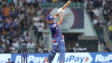 Marcus Stoinis Wins Man of the Match Award in LSG vs MI IPL 2023 Match