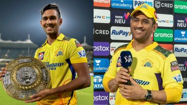 MS Dhoni Advises Matheesha Pathirana Not to Play Test Cricket, Focus on ICC Tournaments After Sri Lanka Youngster's Match-Winning Performance in CSK vs MI IPL 2023 Clash