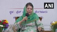 Mehbooba Mufti Attacks BJP, Says Road for India Becoming 'Vishwaguru' Is Through SAARC and Not G-20 (Watch Video)