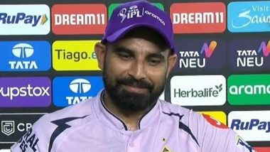 IPL 2023 Purple Cap Holder is Mohammed Shami at The End of SRH vs RCB Match! Check Wickets Taken So Far by Gujarat Titans Bowler in Indian Premier League Season 16
