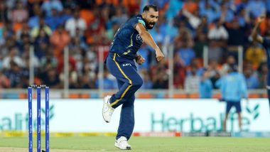 IPL 2023 Purple Cap Holder is Mohammed Shami at The End of GT vs CSK Qualifier 1 Match! Check Wickets Taken So Far by Gujarat Titans Bowler in Indian Premier League Season 16