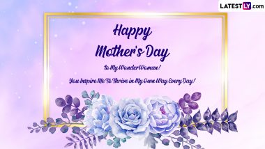 Happy Mother's Day 2023 Greetings & HD Images: WhatsApp DP, Facebook Quotes, Status, Wallpapers, Messages and GIFs To Wish Your Mom on This Day