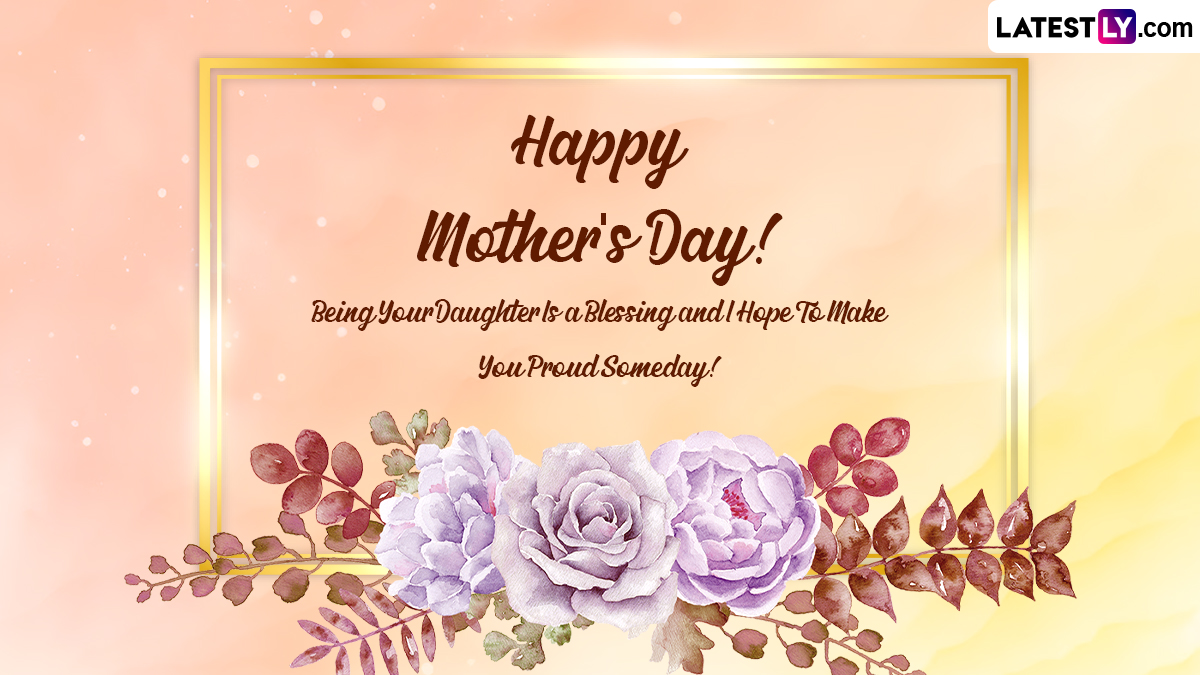 Happy Mother's Day 2023 Greetings & HD Images: WhatsApp DP ...