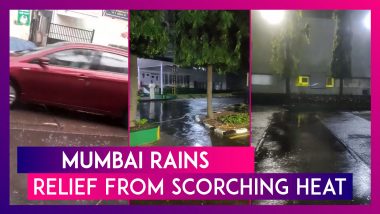 Mumbai Rains: Mumbaikars Wake Up To Pleasant Rainy Morning; Share Pictures And Videos On Social Media To Express Excitement