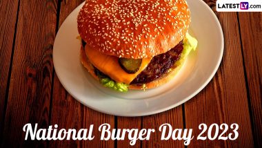 National Burger Day 2023 Images & HD Wallpapers for Free Download Online: Fun Quotes To Share and Celebrate Yummy Burgers!