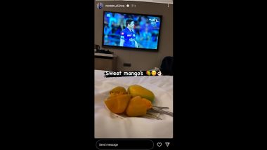 Naveen-ul-Haq Shares Instagram Story of Watching MI vs RCB IPL 2023 Match, Fans Feel It Is Directed Towards Virat Kohli