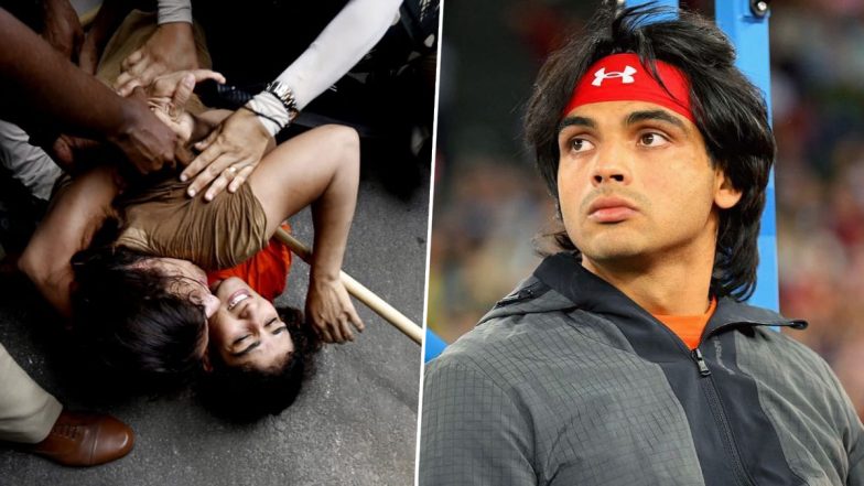 'Bohot Dukh Ho Raha Hai..' Neeraj Chopra Pens Down Tweet in Disappointment After Delhi Police Detain Wrestlers During Protest